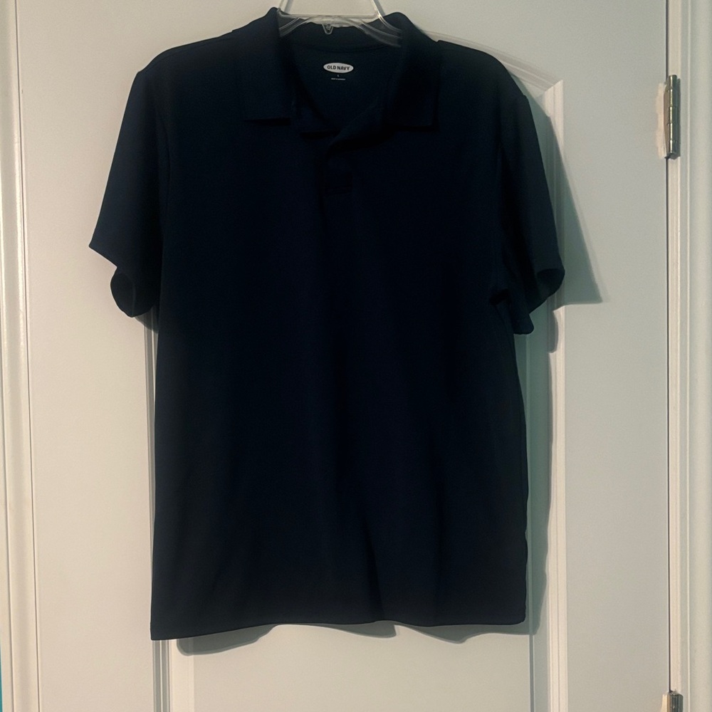 Old Navy Men's Navy Uniform Dry-fit Polo Shirt